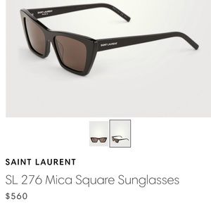 Saint Laurent SL 276 Mica Sunglasses Brand new without tags.